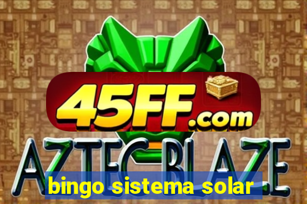 bingo sistema solar